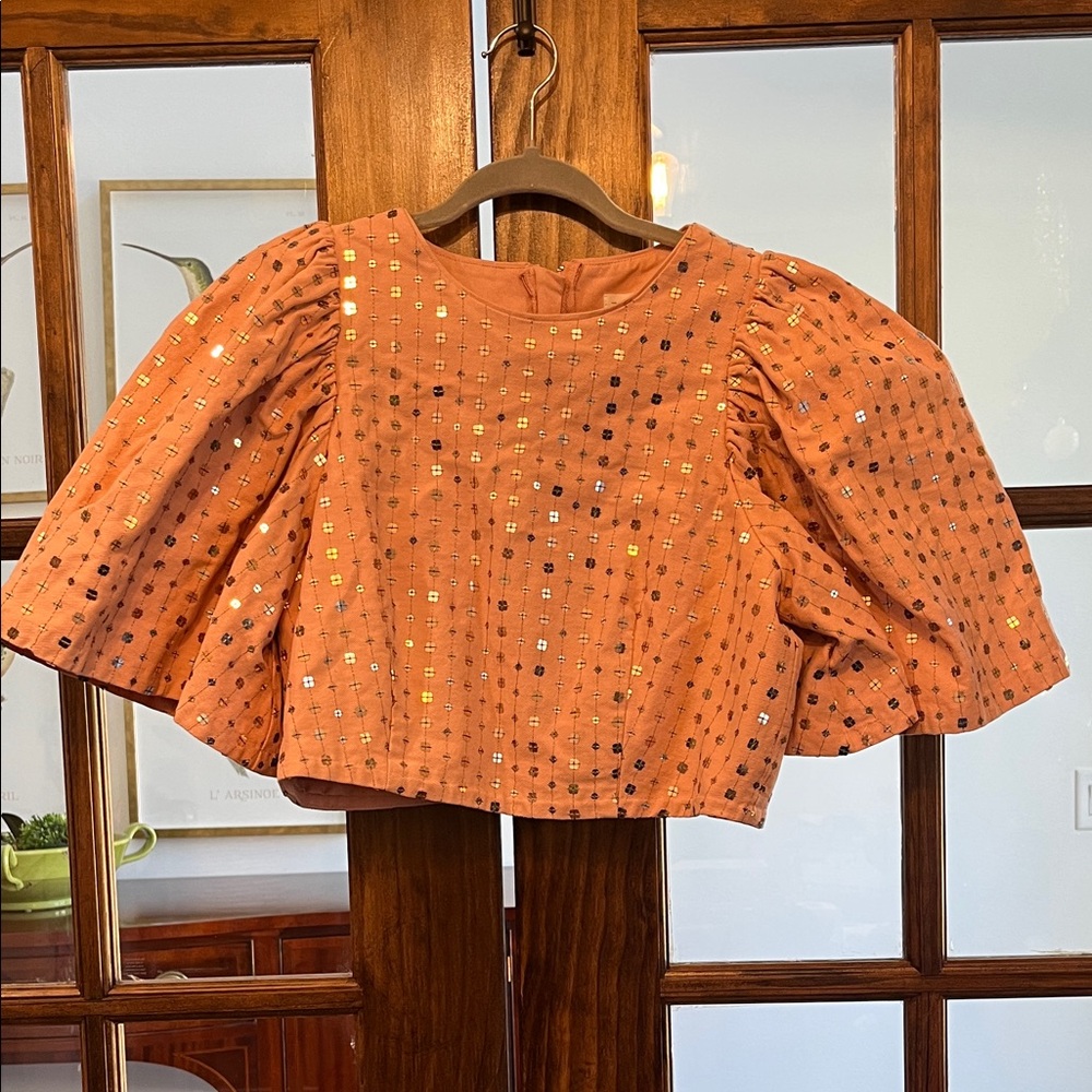 Free the Roses Coral Patterned Ensemble - Picture 3 of 9